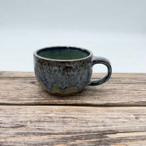 Pink and Green Teacup – Violet Nolder