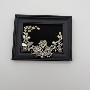 Pearl Swag on Black  – Jean Nevinger