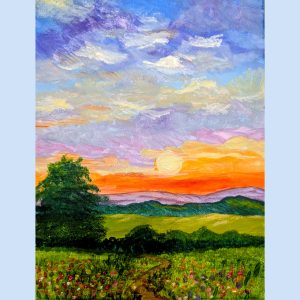 Landscape Acrylic Painting – August 20th, 2026 (Thursday)