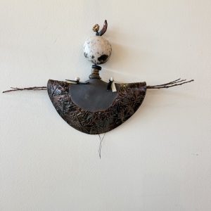 Raku Piece 2 – Marsha Van Vlack