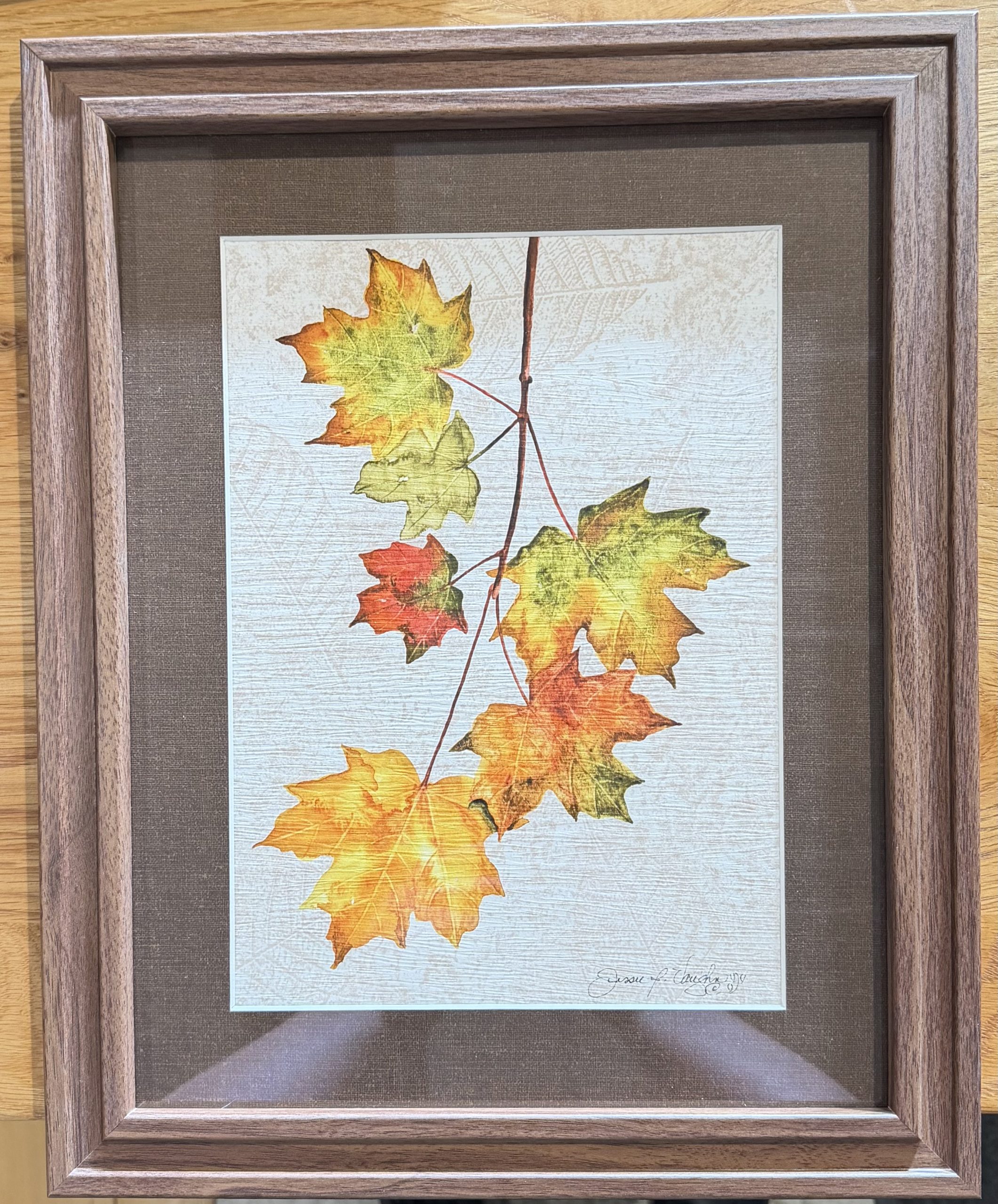 Maple Leaf Print - Jessie Vaughn