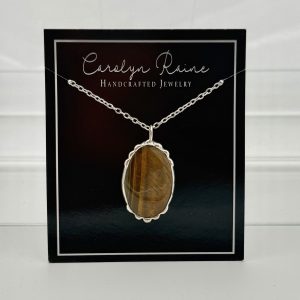 Tiger Eye Necklace – Carolyn Raine