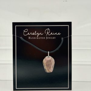 Rhodonite Coffin Necklace – Carolyn Raine