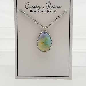 Dyed Agate Necklace – Carolyn Raine